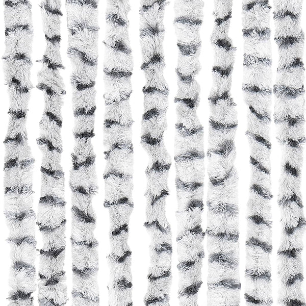 Hell- und dunkelgrauer Insektenschutz Septilici 100x230cm (Chenille)