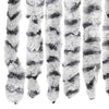 Hell- und dunkelgrauer Insektenschutz Septilici 100x230cm (Chenille)