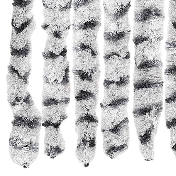 Hell- und dunkelgrauer Insektenschutz Septilici 100x230cm (Chenille)