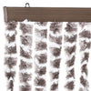 Septilici Insektenschutzvorhang, Taupe und Weiß, 90x200cm (Chenille)