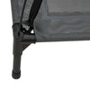 Hundebett Belea in Anthrazit mit Dach (Stahl und Oxford-Gewebe)