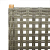 Graue Gartenstühle Sale (2 Stk. Akazienholz und Polyrattan)
