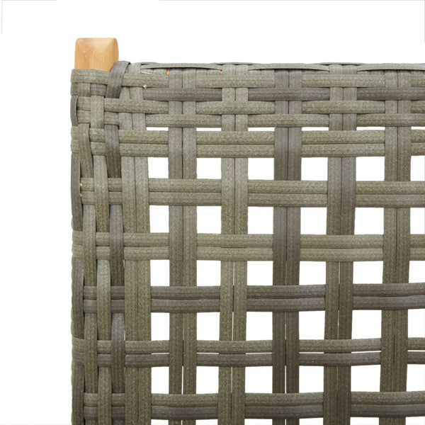Graue Gartenstühle Sale (2 Stk. Akazienholz und Polyrattan)