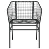 Neila Gartenstühle, schwarz (2 St. Polyrattan)