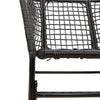 Neila Gartenstühle, schwarz (2 St. Polyrattan)