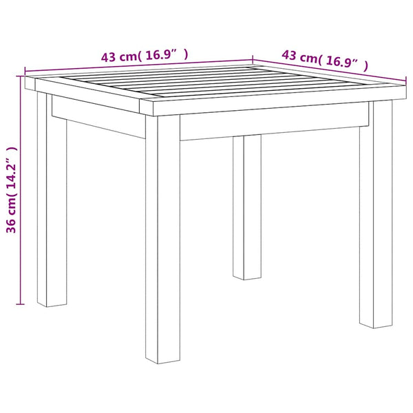 Beiges 3-teiliges Bistro-Set Tricia (Polyrattan und Akazienholz)