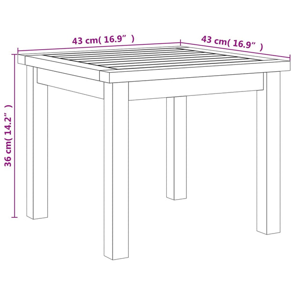 Gartengarnitur Tricia (5-teilig, Polyrattan und Akazienholz), grau