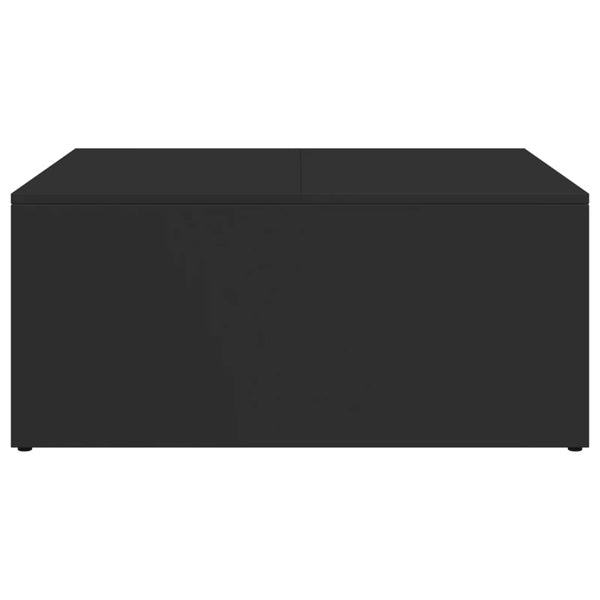 Schwarze Couchtische Gratica im Set (2 Stück, Holz und Metall)