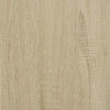 Sonoma Eiche Couchtisch Titioara 100x50x35cm (Holz und Metall)