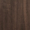 Brauner Couchtisch Titioara 100x50x35cm (Holz und Metall)