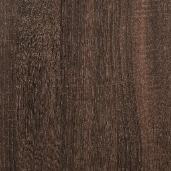 Brauner Couchtisch Mal 100x50x45cm (Holz und Metall)