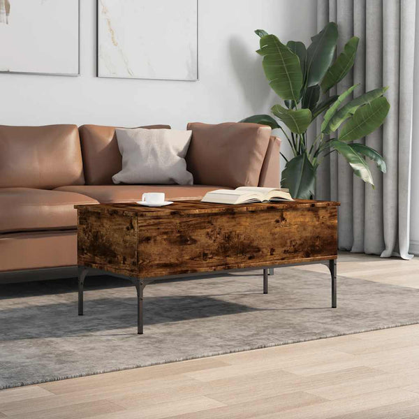 Savutammi Couchtisch Gune 100x50x45cm (Holz und Metall)
