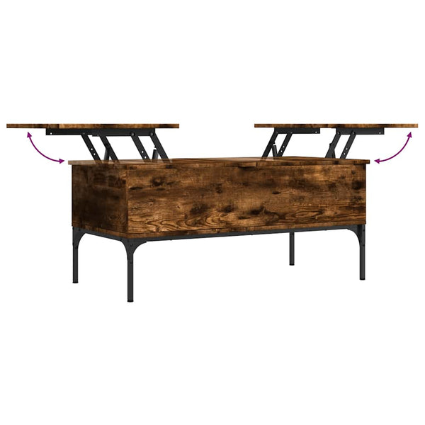 Savutammi Couchtisch Gune 100x50x45cm (Holz und Metall)