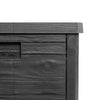 Anthrazitfarbene Outdoor-Kissenbox Maur 77,5x44,5x53cm (Polypropylen)