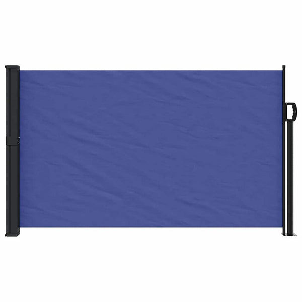 Blaues ausziehbares Seitenrollo Paraschita 120x300cm
