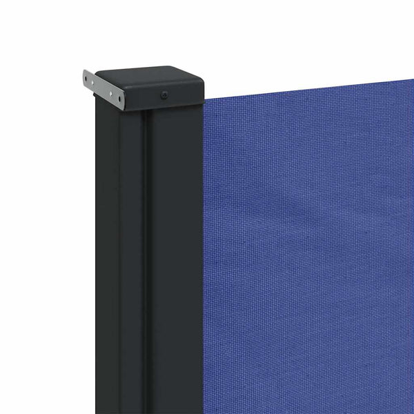 Blaues ausziehbares Seitenrollo Paraschita 120x300cm