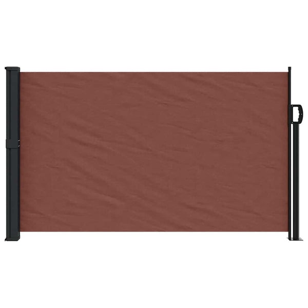 Braune ausziehbare Seitenmarkise Paraschita 120x300cm
