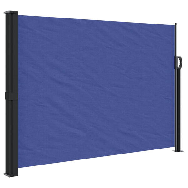 Blauer, ausziehbarer Seitenmarkise Paraschita 140x300cm