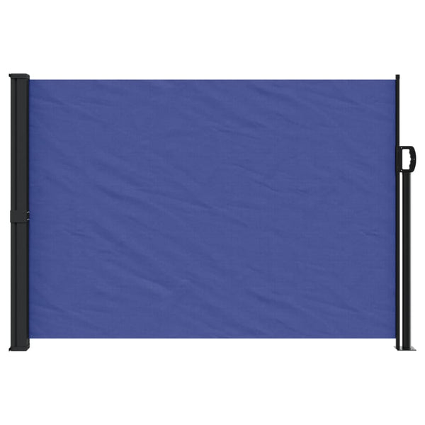 Blauer, ausziehbarer Seitenmarkise Paraschita 140x300cm