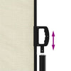 Cremefarbene ausziehbare Seitenmarkise Paraschita 160x300cm