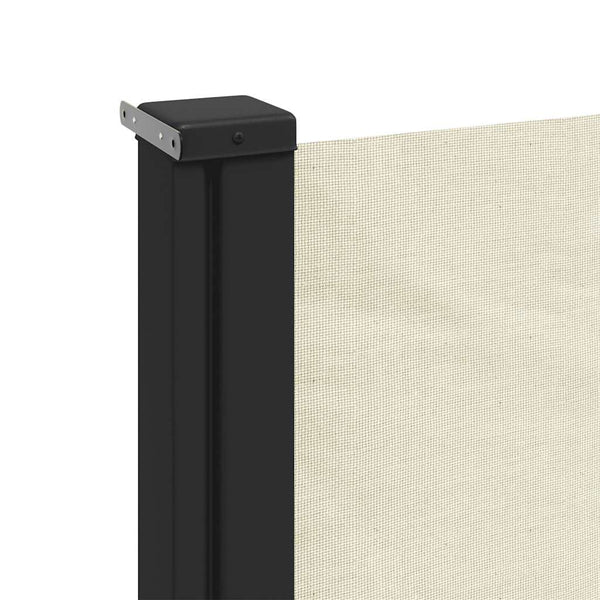 Cremefarbene ausziehbare Seitenmarkise Paraschita 160x300cm