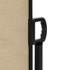 Beige einziehbare Seitenmarkise Paraschita 160x300cm