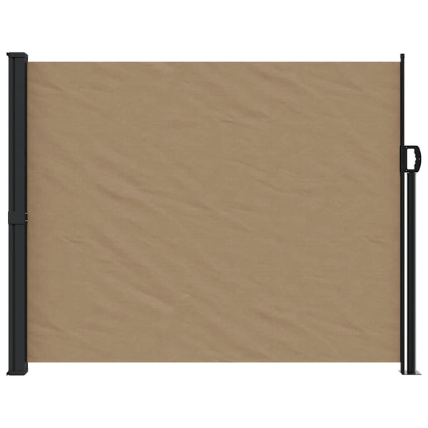 Braun-graue einziehbare Seitenmarkise Paraschita 170x300cm