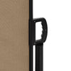 Braun-graue einziehbare Seitenmarkise Paraschita 170x300cm