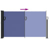Blaues ausziehbares Seitenmarkise Paraschita 120x500cm