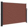 Braune ausziehbare Seitenmarkise Paraschita 140x500cm