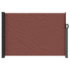 Braune ausziehbare Seitenmarkise Paraschita 140x500cm