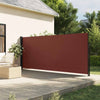 Braune ausziehbare Seitenmarkise Paraschita 160x500cm