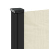 Creme einziehbare Seitenmarkise Paraschita 120x600cm