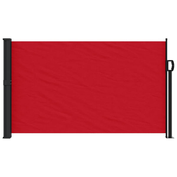 Rote einziehbare Seitenmarkise Paraschita 120x600cm