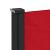 Rote einziehbare Seitenmarkise Paraschita 120x600cm