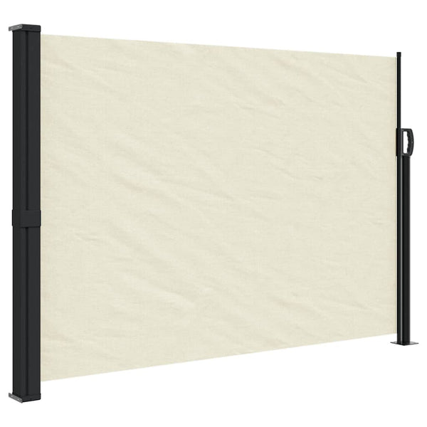 Creme einziehbare Seitenmarkise Paraschita 140x600cm