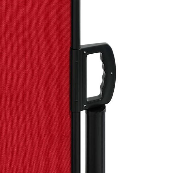 Rote ausziehbare Seitenmarkise Paraschita 140x600cm