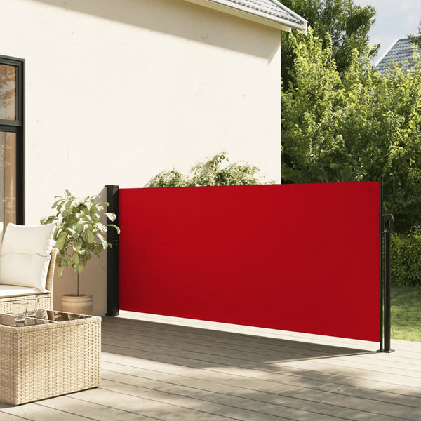Rote ausziehbare Seitenmarkise Paraschita 140x600cm