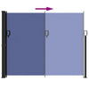 Blaues ausziehbares Seitenmarkise Paraschita 160x600cm