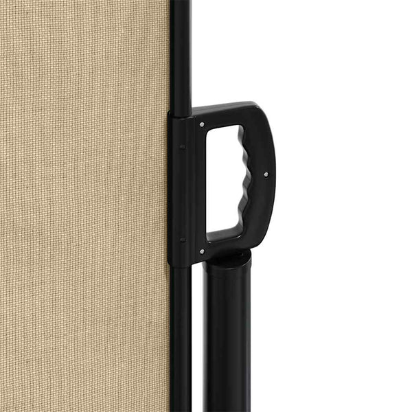 Beige einziehbare Seitenmarkise Paraschita 160x600cm