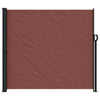 Braune ausziehbare Seitenmarkise Paraschita 180x600cm