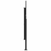 Braune ausziehbare Seitenmarkise Paraschita 180x600cm