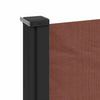 Braune ausziehbare Seitenmarkise Paraschita 180x600cm