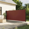 Braune ausziehbare Seitenmarkise Paraschita 180x600cm