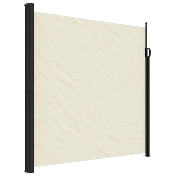 Creme einziehbare Seitenmarkise Paraschita 200x600cm