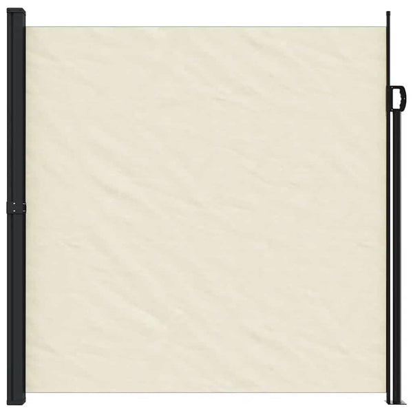 Creme einziehbare Seitenmarkise Paraschita 200x600cm
