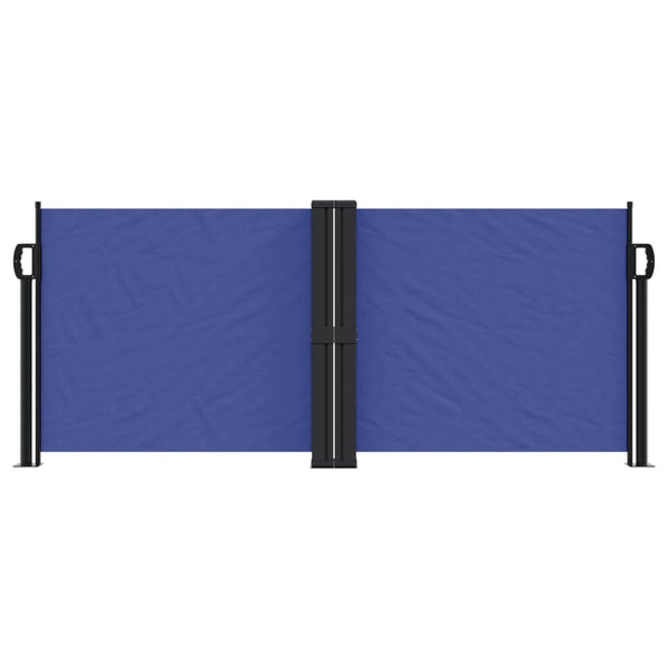 Blaues ausziehbares Seitenrollo Ulmu 100x600cm