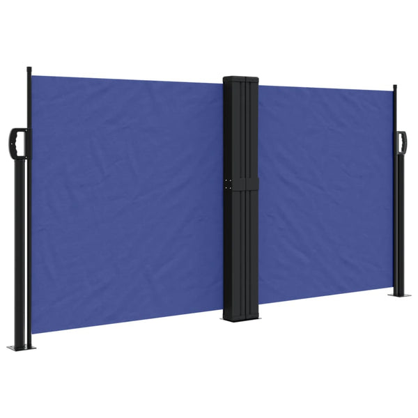 Blaues einziehbares Seitenmarkise Ulmu 120x600cm