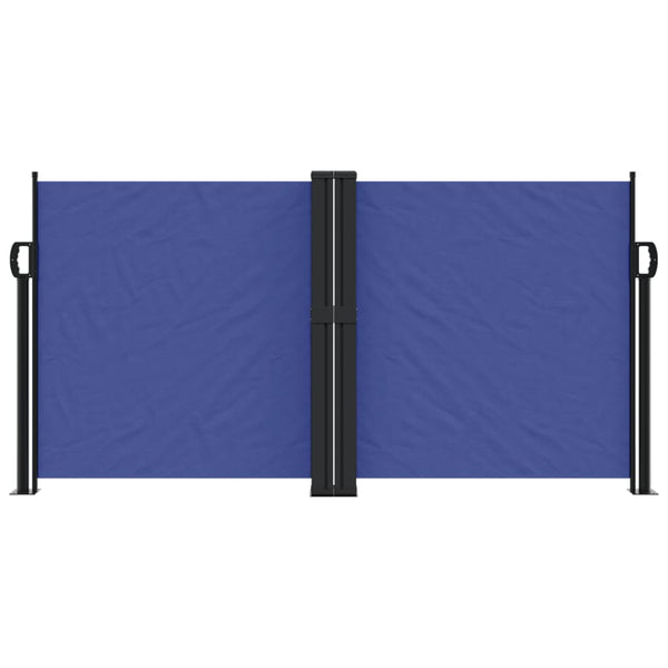 Blaues einziehbares Seitenmarkise Ulmu 120x600cm