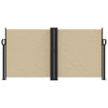 Beige ausziehbare Seitenmarkise Ulmu 120x600cm